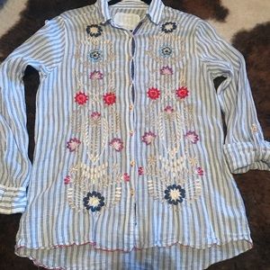 🌵SOLD🌵. Johnny Was button down Shirt
